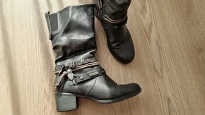 Dámské teple kozačky