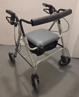 Chodítko - sedátko pro seniory nebo pro osoby po úrazu,..