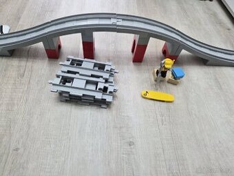 LEGO DUPLO 10872 Doplňky k vláčku most a koleje