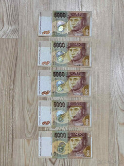 Slovenské bankovky / koruny 5000 SK
