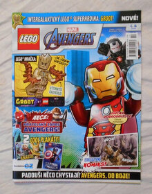 Časopis Lego Avengers 6 / 2023 - bez dárků s posterem
