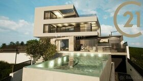 Prodej moderní vily s úchvatným výhledem na moře, bazénem, f