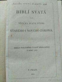 Bible svatá rok 1911