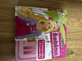 Kniha Barbie šablony - 1