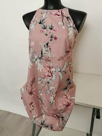 Dámské šaty růžové barvy - Vel. M-M/L