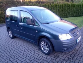 VW Caddy life 1,6 mpi 75kw benzín r.2009 spěchá - sleva