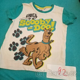 Tričko chlapecké, Scooby-Doo, vel.92