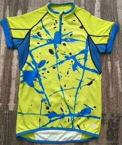 Dětský cyklistický dres Klimatex s krátkým rukávem vel. 146 - 1