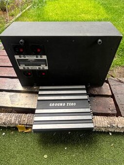 Subwoofer Bose plus zesilovač Grande Zero