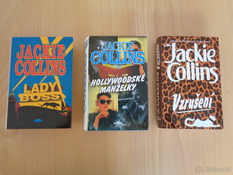 3 knihy od Jackie Collins