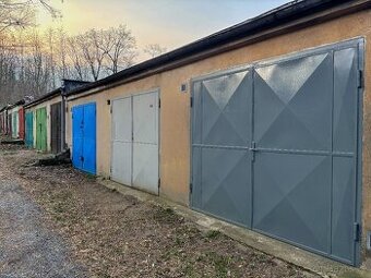 Garáž 20 m² – Chvaletice, u čerpací stanice - 1