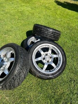 Hliníkové kola Momo corse s letními pneu 4x100 R15
