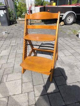 Dětská rostoucí židle masiv
