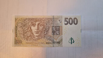 Nová 500 Kč r. 2009 s. K22