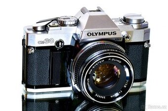 Olympus OM30 + F.Zuiko 1,8/50mm TOP STAV