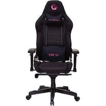gaming enchantress herní židle růžová černá