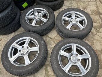 Alu kola 5x112 včetně zimních pneu 195/65 R15