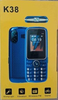 Mobilní telefon k38 na dvě SIM karty