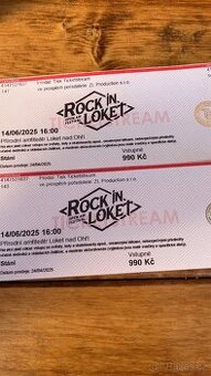 Lístky na Rock in Loket