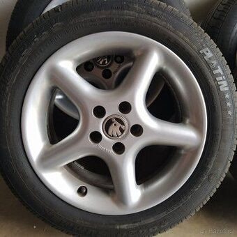 15" 5x100, 195/55/15, fabia