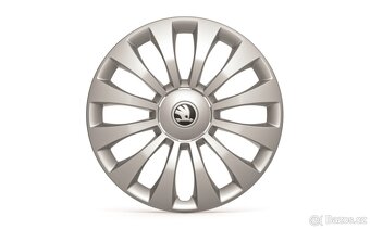 Poklice Škoda COSTA silver 15" 4 ks