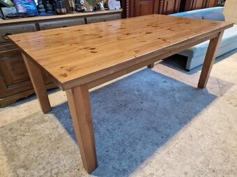 Stul Jidelni borovice Masiv 100x180 výška 75 cm