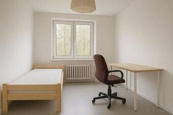 Pokoj 10m2: skvělý podnájem v Dejvicích pro studentku