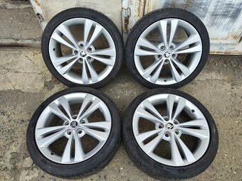 18"letní alu sada Neptune 5x112 origo Škoda Octavia 2 RS