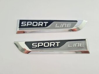 Napis SPORTLINE na blatník ŠKODA