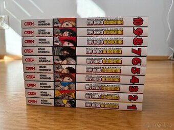 MY HERO ACADEMIA manga - set 10 knih