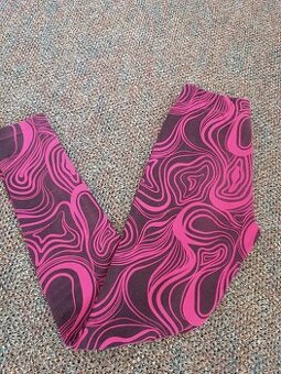 Zateplené legíny, kalhoty vel. 146/152