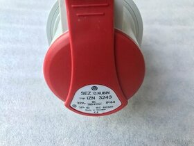 3 fazová zásuvka, 4 kolík, SEZ D. Kubín