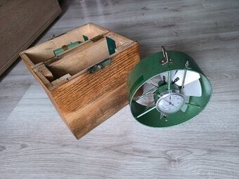 Historický mechanický anemometr Georg Rosenmüller Dresden N6