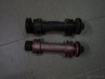 2 x malá hřídel na cirkulárku.