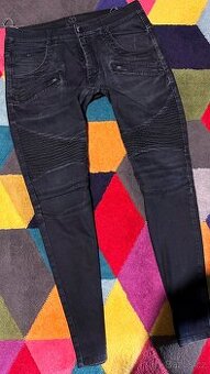 GAS PÁNSKÉ STREČOVÉ SLIM JEANS-RIFLE W 36 L 32 L-XL