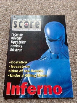 Časopisy Score: čísla ročníků 1, 2, 3, 4, 5, 6, 7, 8, 13, 15
