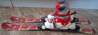 Dětský komplet - lyže a lyžáky
