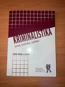 Kriminalistika - Viktor Porada