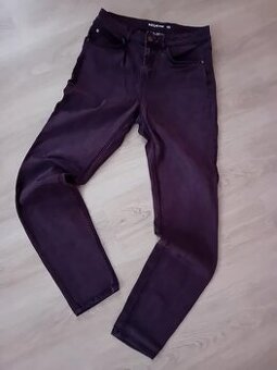 PRUŽNÉ DÁMSKÉ DŽÍNY - vel.M/L / zn.HIGH - rise C&A