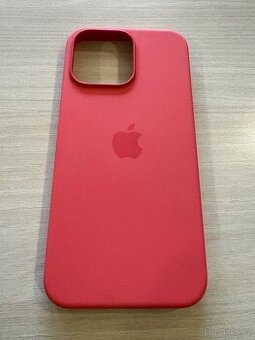 Silikonový kryt s MagSafe na iPhone 16 Pro Max mandarinkový