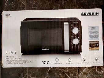 Mikrovlnná trouba Severin s grilem - Nová