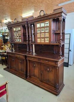 2x starožitný francouzský příborník