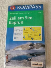 Turistická mapa Zell am See