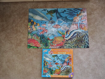 puzzle maxi 100 dílků - korálový útes