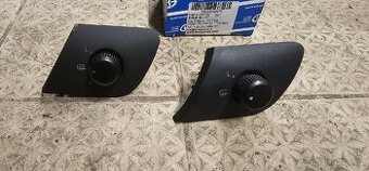 Škoda Fabia ovládání zrcátek.