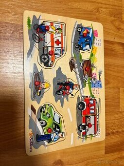 Dřevěná vkládač ka auta - 1