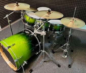 Bicí sada Sonor Essential Force S Drive v zelené povrchové ú