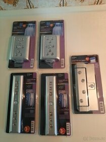 Pohybové LED čidlo na bater.do interiéru 5 ks,nové,lze zasla