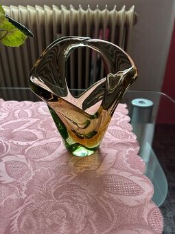 Zelená váza /košík