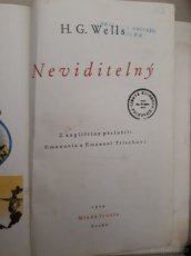 Prodám knihu H.G.Wells: Neviditelný